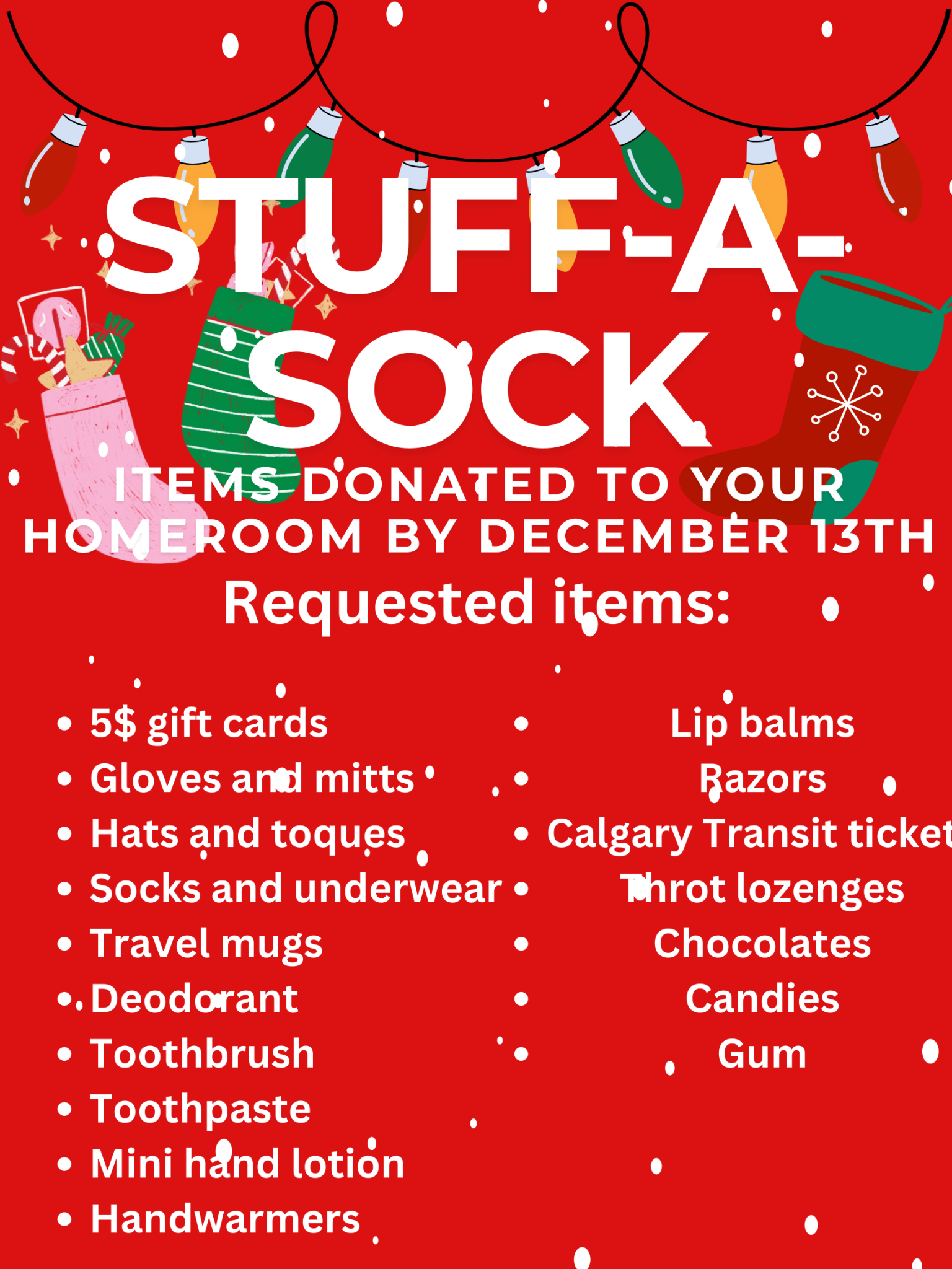 Stuff A Sock