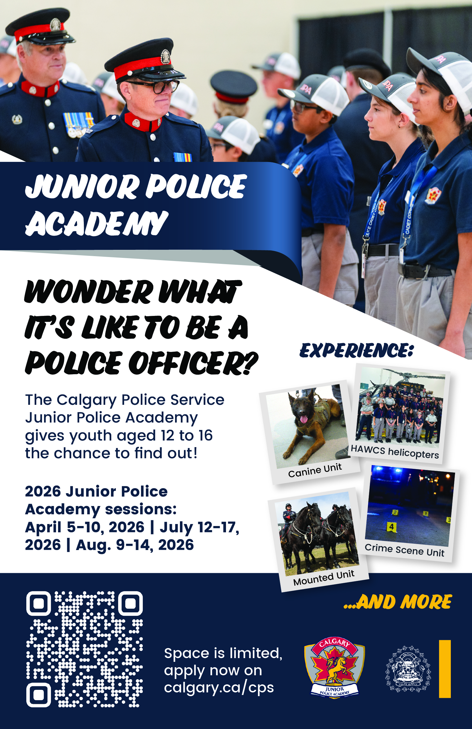Junior Police Academy Poster